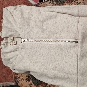 Tan  french Terry hoodie size M